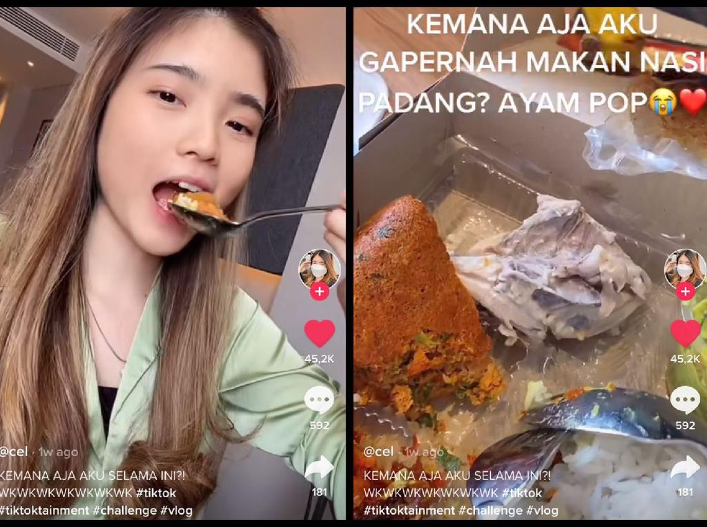 Netizen Ini Makan Nasi Padang Pertama Kali di Umur 19 Tahun, Apa Komentarnya? Netizen Ini Makan Nasi Padang Pertama Kali di Umur 19 Tahun, Apa Komentarnya?