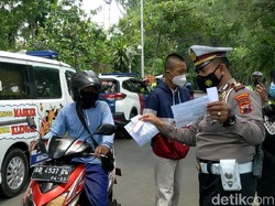Hukuman Pelanggar Lalu Lintas di Solo: Vaksin di Tempat!