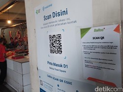 Dalih Emak-emak Bobol Pasar di Bandung Tanpa Pindai Kode QR