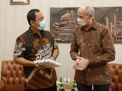 Walkot Semarang Bertemu Dubes Belanda, Bahas Penurunan Muka Tanah