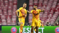 Ketujuh, perjudian Ronald Koeman belum terlihat sukses. Luuk de Jong yang disebutnya lebih baik dari Neymar, belum terlihat gemilang (AP)