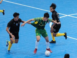 Tensi Tinggi Laga Futsal Jatim Vs Jabar di PON Papua