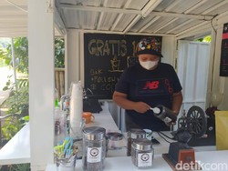 Gratis! Hari Kopi Internasional, 100 Cup Kopi Robusta Dibagikan oleh Kedai Kopi Ini