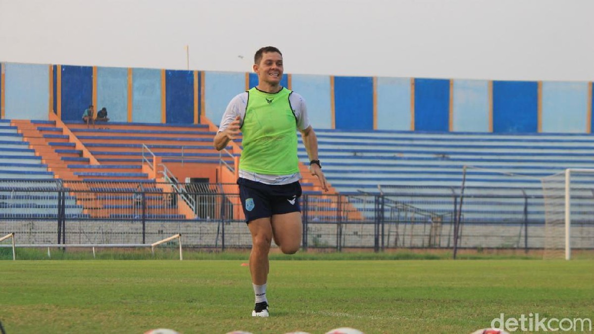 Guilherme Batata sudah mulai membaik, kabar bagus untuk Persela Lamongan. (Foto: detikcom/Eko Sudjarwo)