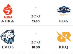 Jadwal MPL ID Season 8 Week 8: Suguhkan El Clasico Evos Legends vs RRQ