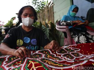 Bisa Sulam Lidah Pengantin, Tradisi Wajib Dimiliki Perempuan Lampung