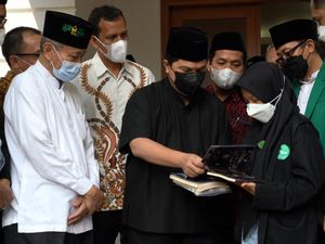 Ke Serang, Erick Thohir Sosialisasi Program Ekonomi Umat