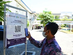 Masuk Pemkab Banyuwangi, Kini Wajib Scan Aplikasi PeduliLindungi