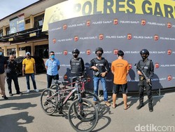 Polisi Tangkap Maling Sepeda yang Beraksi di Perumahan Elite Garut