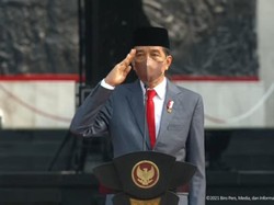 Jokowi Pimpin Upacara Peringatan Hari Kesaktian Pancasila di Lubang Buaya