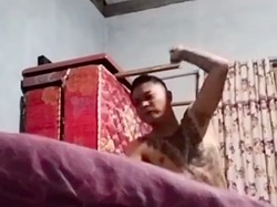 Viral Pria Minahasa dengan Tato di Sekujur Badan Pukuli Istri Membabi Buta