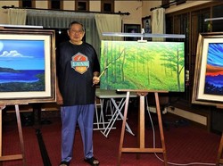 SBY Lukis Kawasan Situ Lembang: Tempat Saya Digembleng Saat Jadi Prajurit