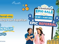 Traveloka Kasih Diskon Harga Teman dengan EPIC Referral