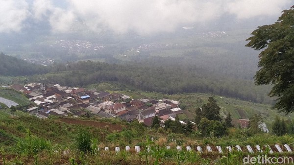 Inilah penampakan desa Ngaduman, desa tertinggi di lereng sisi barat Gunung Merbabu. Secara administratif, Ngaduman masuk di Kecamatan Getasan Kabupaten Semarang. (Erliana Riady/detikTravel) Inilah penampakan desa Ngaduman, desa tertinggi di lereng sisi barat Gunung Merbabu. Secara administratif, Ngaduman masuk di Kecamatan Getasan Kabupaten Semarang. (Erliana Riady/detikTravel)