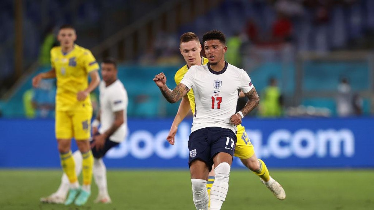 Jadon Sancho dianggap pantas masuk Timnas Inggris (Getty Images/Lars Baron)