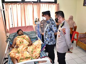 Boy Rafli Kunjungi Iptu Budi Korban Penembakan KKB: Kita Ingin Papua Damai