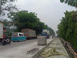 Jalan Baru Dicor yang Viral Ditarget Kelar 31 Desember, Warga Harap Sabar