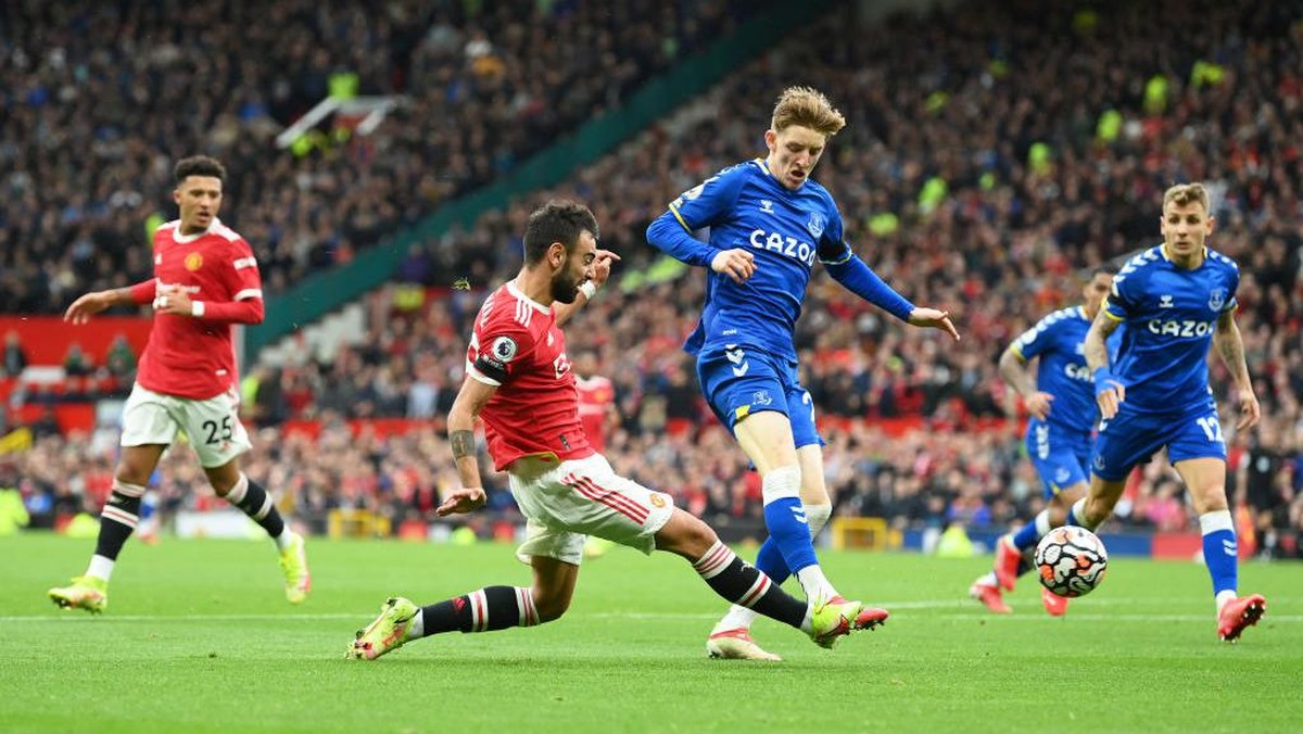 Manchester United ditahan imbang Everton 1-1 di lanjutan Premier League (Foto: Getty Images/Michael Regan)
