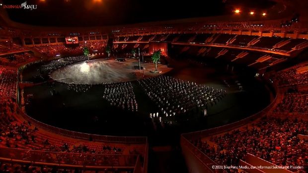 Pembukaan Pekan Olahraga Nasional XX Papua, Jayapura, 2 Oktober 2021