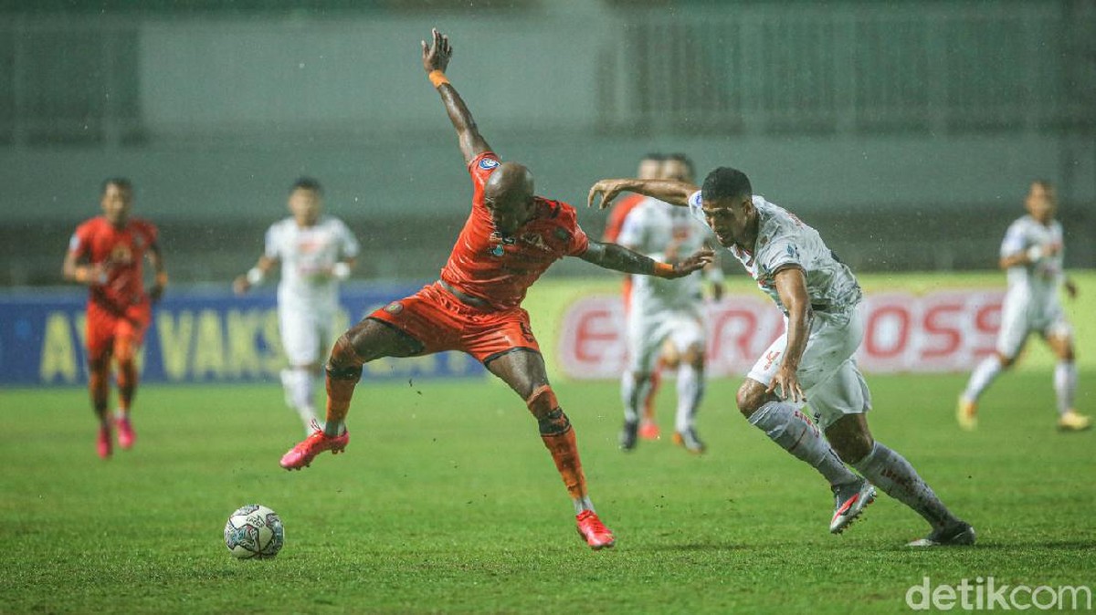 Persija Jakarta menang 1-0 atas Persiraja Banda Aceh dalam lanjutan BRI Liga 1 2021. (Foto: Rifkianto Nugroho/detikSport)