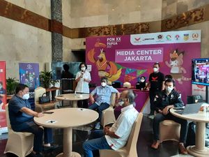 PWI Pusat Apresiasi Pembukaan Media Center PON XX Papua di Jakarta-Jayapura