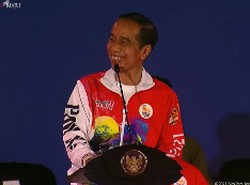 Senyum Semringah Jokowi Buka PON XX Papua