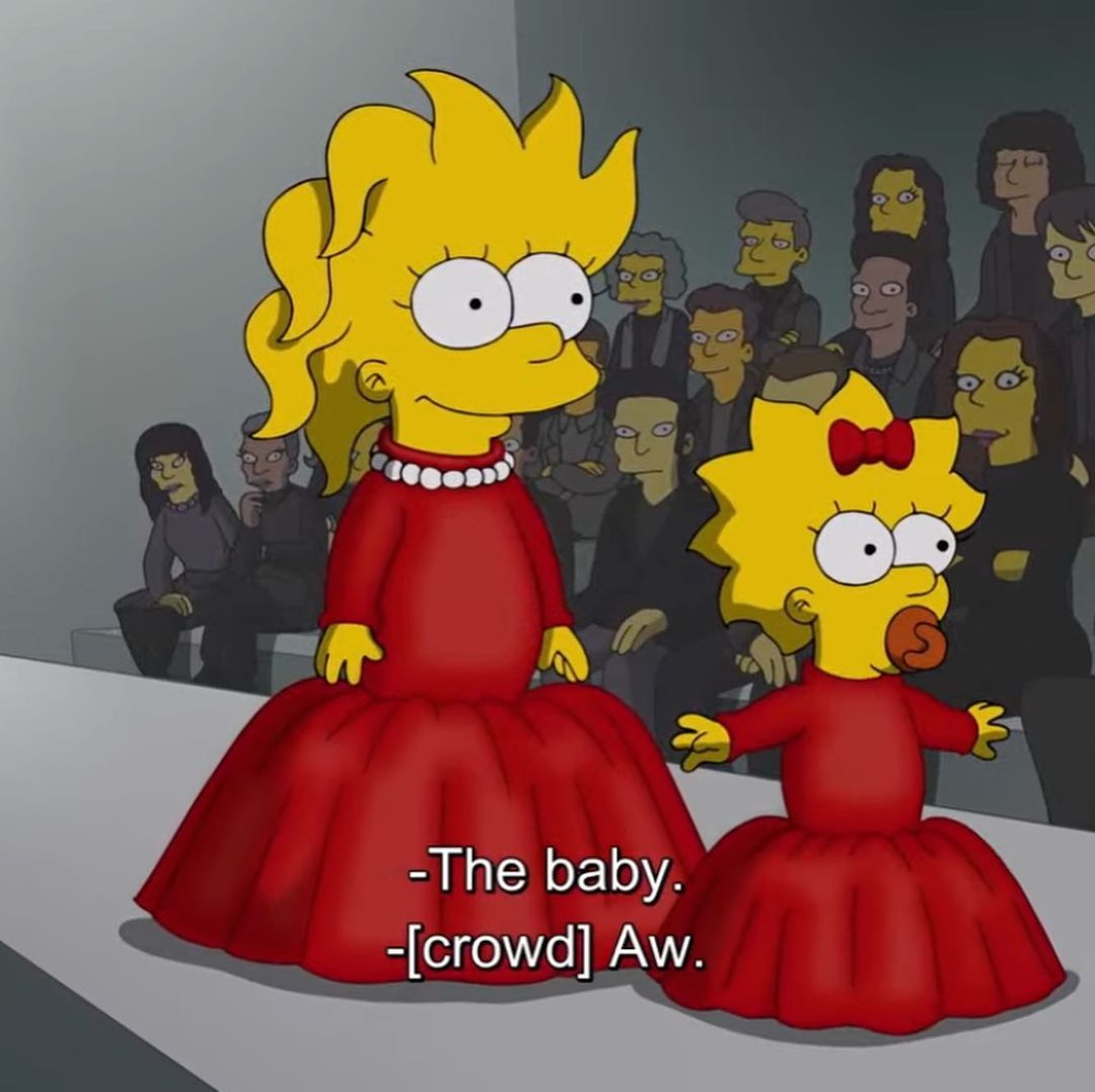 Film The Simpsons dengan Balenciaga