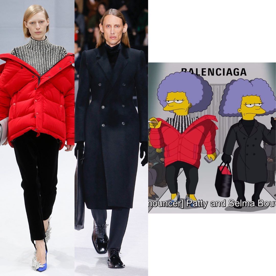 Film The Simpsons dengan Balenciaga