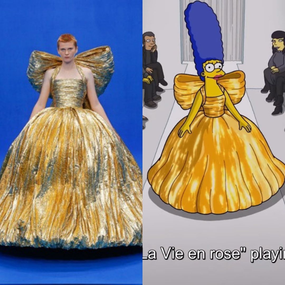 Film The Simpsons dengan Balenciaga