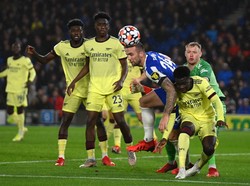 Hasil Liga Inggris: Brighton Vs Arsenal Berakhir Imbang