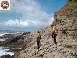 Anggota Polri Hilang di Pantai Gunungkidul