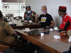 Aktivis Mahasiswa Papua Temui Ganjar, Sampaikan Jateng-Papua Bersaudara