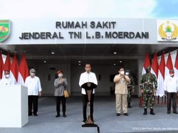 Bareng Prabowo-Puan, Jokowi Resmikan RS Jenderal LB Moerdani di Merauke