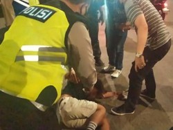 Kaget Razia, Remaja di Sumsel Tabrak Polisi hingga Pura-pura Pingsan