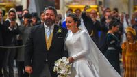 8 Potret Megahnya Royal Wedding Rusia, Pertama Digelar Setelah 100 Tahun