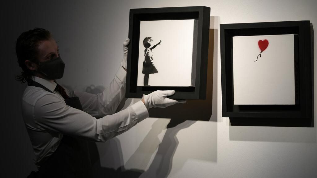 Wow! Karya Girl and Ballon Ini Dilelang Rp 67 Miliar Lho Wow! Karya Girl and Ballon Ini Dilelang Rp 67 Miliar Lho