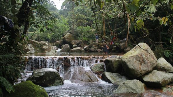 Bening Banget Air di Curug Lembah Tepus