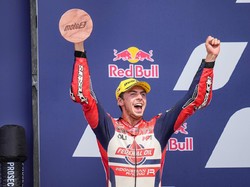 Hasil Tim Indonesia di Moto2 AS: Diggia Raih Podium