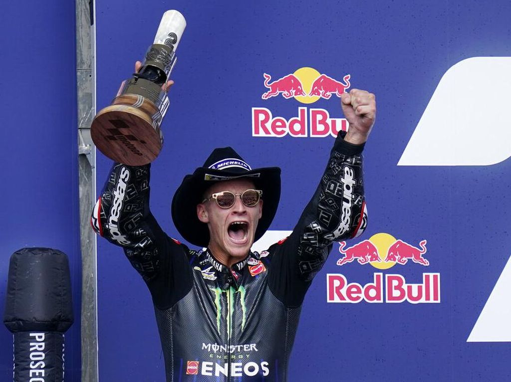 Quartararo: Podium Kedua MotoGP AS 2021 Serasa Juara