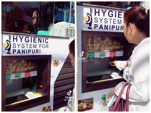 Sering Dibilang Jorok, Jajanan India Kini Ditawarkan Pakai Vending Machine