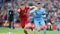 Liverpool. Seri 2-2 ketika menjamu Man City. Belum memainkan pertemuan kedua musim ini. Kini di posisi kedua klasemen. Foto: (Getty Images/Michael Regan)