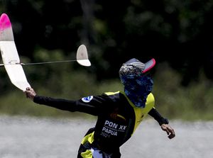 Melihat Para Atlet Aeromodelling PON Papua Bertanding