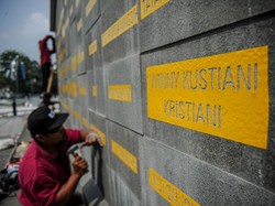 Pembuatan Monumen Gasibu untuk 260 Nakes yang Gugur di Bandung