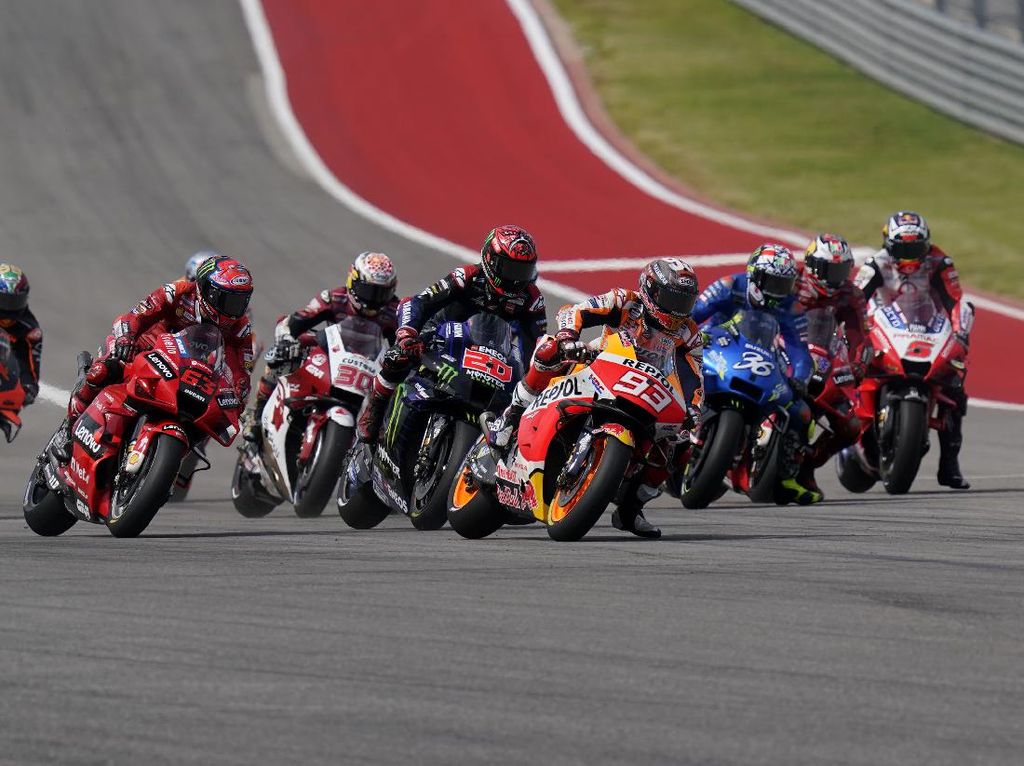 Jadwal MotoGP Amerika Serikat: Race di Austin Jelang Sahur