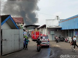 Pabrik Tekstil di Bandung Terbakar