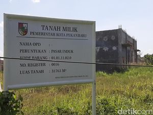 Selain Cik Puan, Proyek Pasar Induk Pekanbaru Juga Mangkrak Selain Cik Puan, Proyek Pasar Induk Pekanbaru Juga Mangkrak