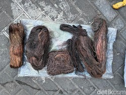 Pencuri Kabel di Surabaya Diringkus, 20 Kg Tembaga Disita