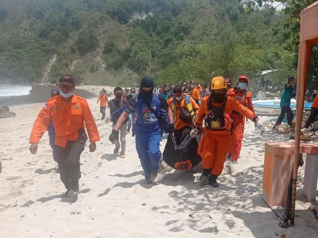 Polisi yang Hilang di Pantai Gunungkidul Ditemukan Meninggal