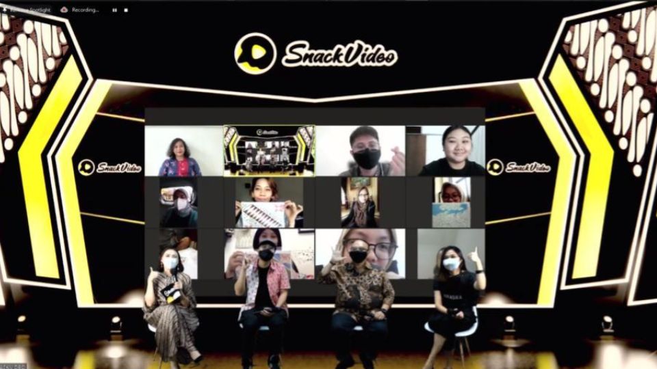 Rayakan Hari Batik Nasional, SnackVideo Gelar Pelatihan Membatik dan Bikin Video Pendek