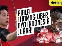 Daftar Juara Piala Thomas: Indonesia Paling Sukses, tapi...